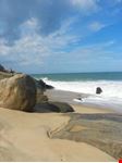 la spiaggia di elephant rock